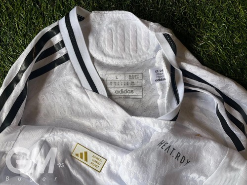 Adidas Authentic Player Shirt Real Madrid Champions Home Mbappé 9 Size L - Picture 6 of 11