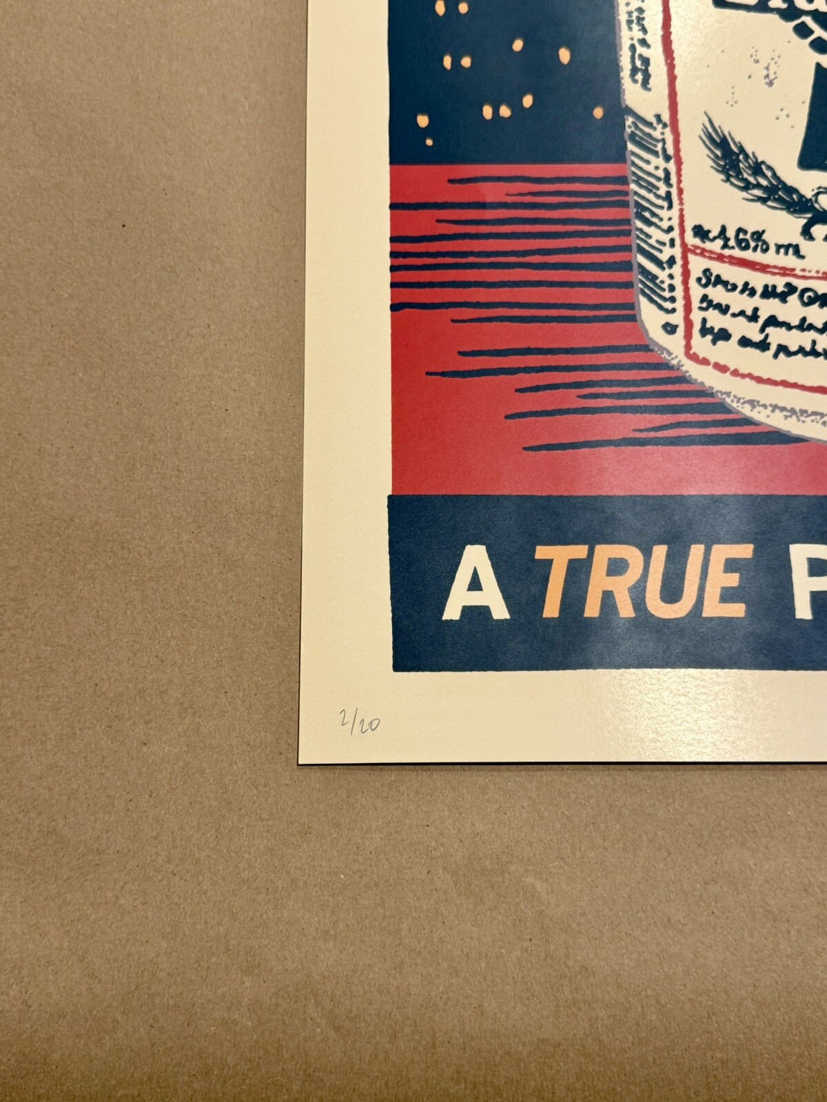 “Citywide Special” Artist Paul Granese Sunset Variant Limited Edition/20! Pabst