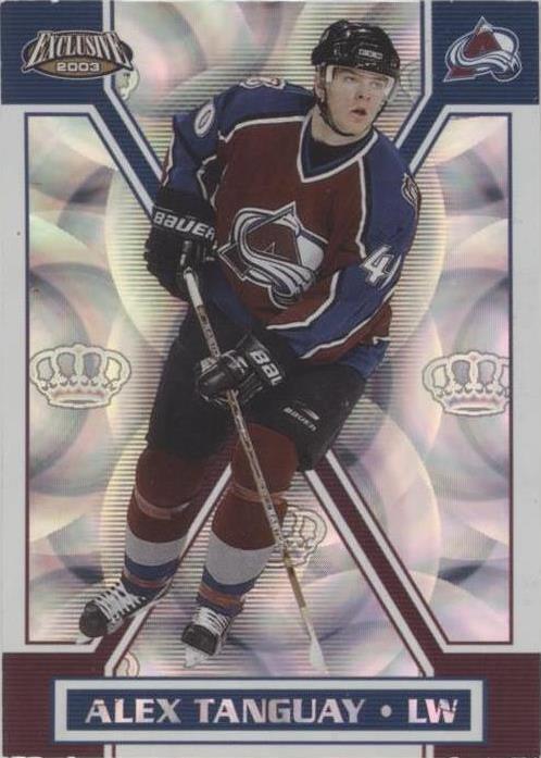 2002-03 Pacific Exclusive - Alex Tanguay #47 - 1 of 1