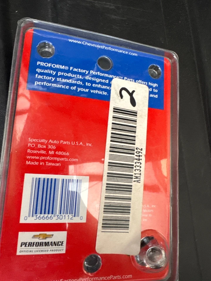 Telares de cable de bujía universal Proform 141-636, emblema de pajarita Chevrolet Foto 2 de 2