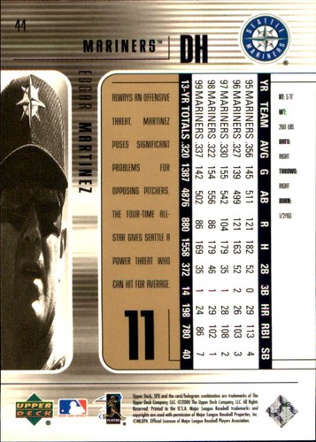 2000 SPx Upper Deck ⚾ YOU PICK YOUR FAVS ⚾ MLB BASEBALL 🧢Base Commons STARS - Picture 95 of 177