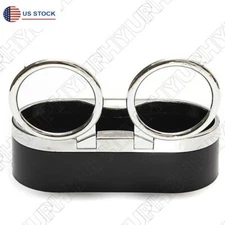 Universal Dual Adjustable Folding Drink Cup Holder For Marine Car RV SUV Van UTV
