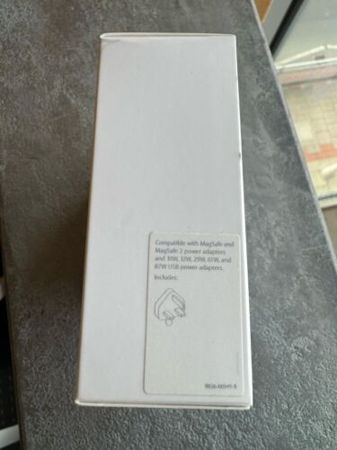 Genuine Original Apple Macbook UK Mains Power Extension Cable Lead 1.8 Metre - Picture 6 of 7