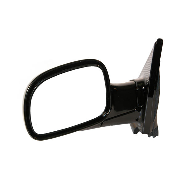 0107 Caravan, Town & Country Rear View Mirror Manual Folding Black