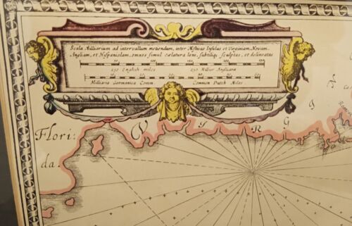 ANTIQUE RENDITION MAP OF BERMUDA ALIAS SOMMER ISLANDS - Picture 6 of 10