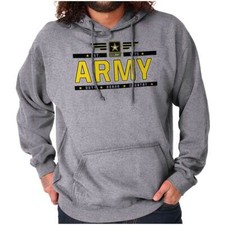 Official US Army Logo Duty Honor Country Hoodie Hooded Sweatshirt Men Women