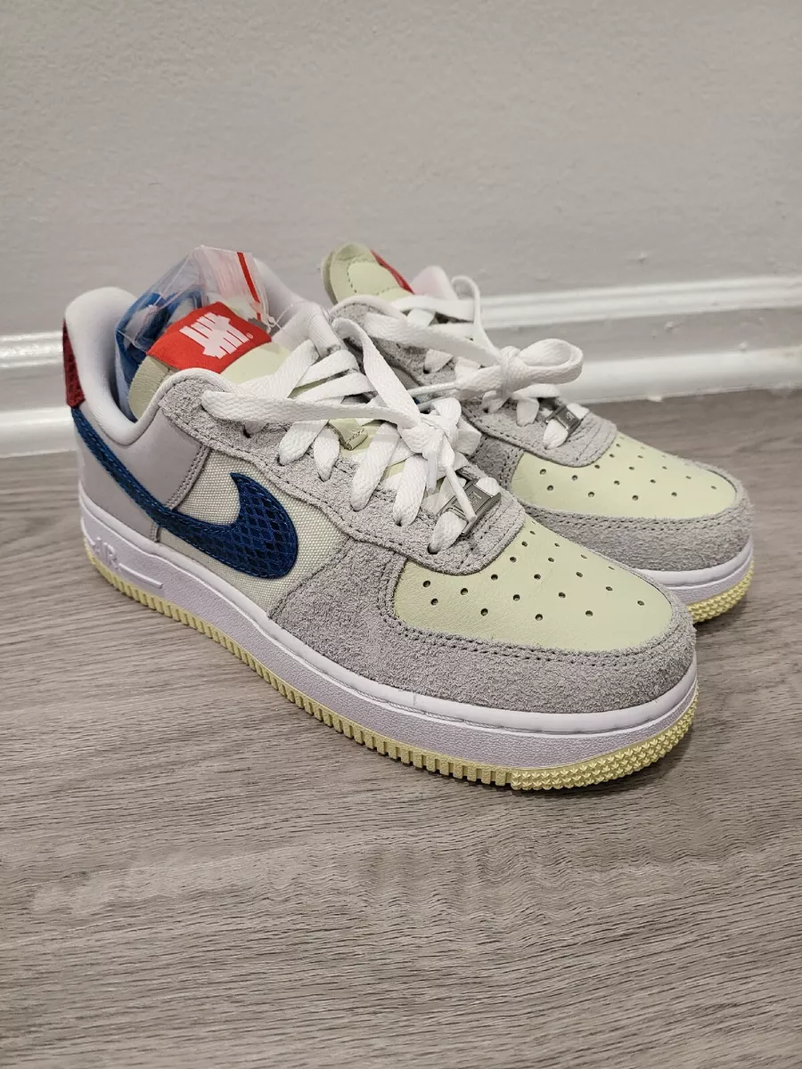 2021 Undefeated Deadstock Nike Air Force 1 Low SP DM8461-001 Grey Fog Men's  4.5