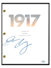 George MacKay & Dean-Charles Chapman Signed Autograph 1917 Movie Script ACOA COA