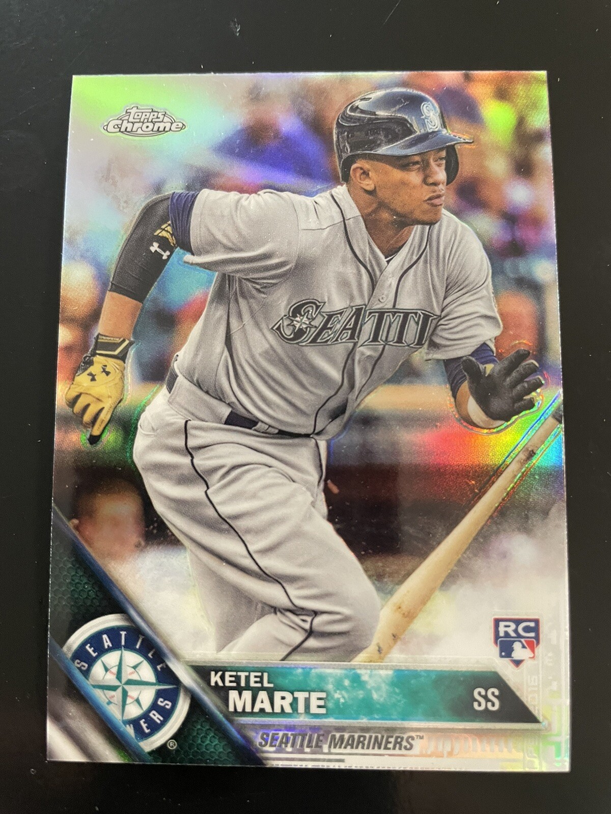 KETEL MARTE 2016 TOPPS CHROME REFRACTOR KETEL MARTE RC!!!!