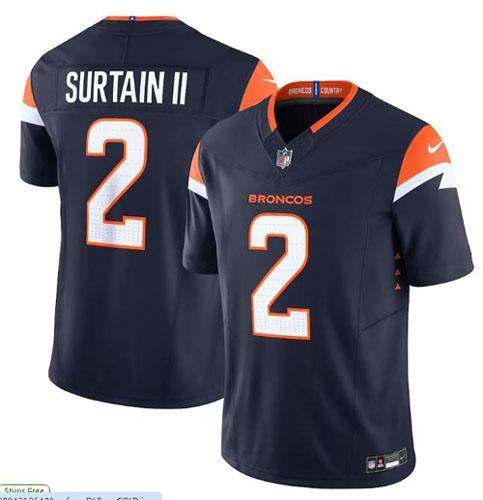 Patrick Surtains II Broncos Herren Trikot genäht - Bild 3 von 5
