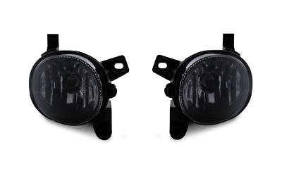 2x fog lights NSW black smoke H11 bulbs set left + right for Audi