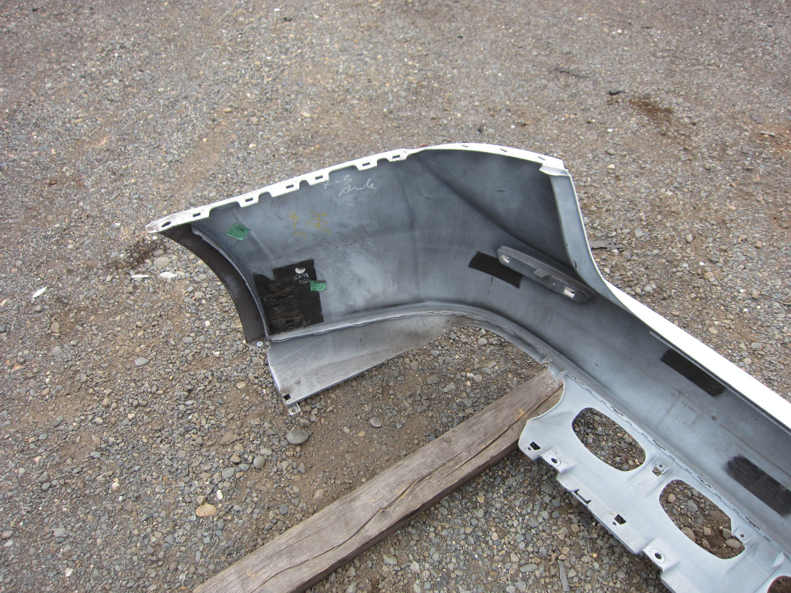 Maserati Ghibli - Rear Bumper. White / USED - 673004365, 2014-17
