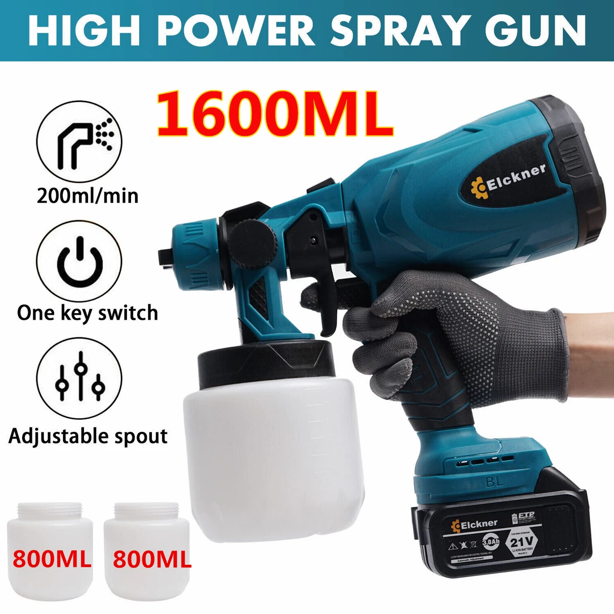 Makita cordless paint spray gun deals
