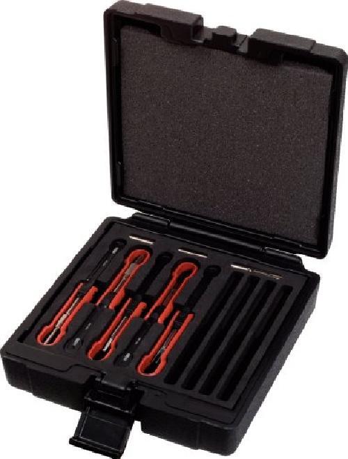 Kit de herramientas básicas para desploquador terminales de camiones, 6 pzs.