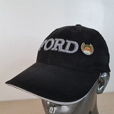 FORD CLASSICS SVTOA COLLECTOR PIN ADJUSTABLE STRAPBACK BASEBALL HAT/CAP, BLACK