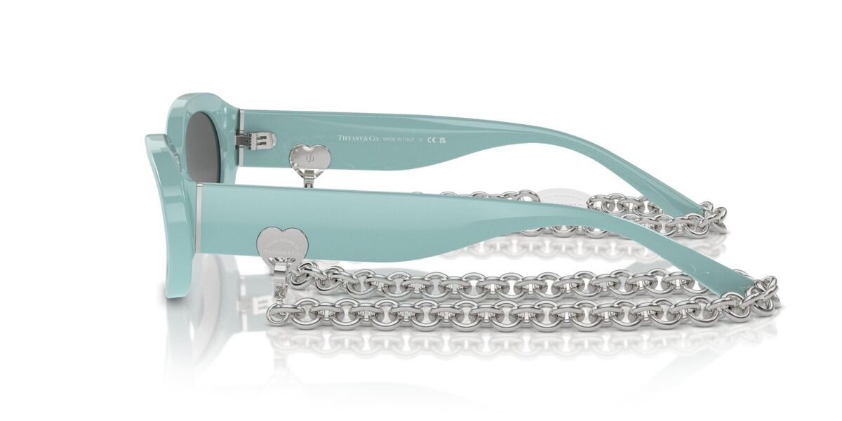 Tiffany TF 4221 Tiffany Blue With Chain/Grey (8388S4