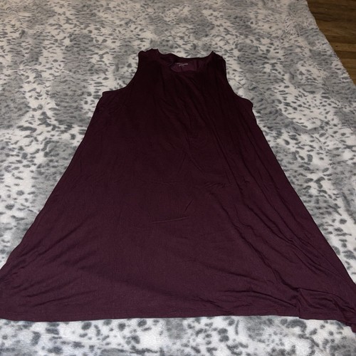 Amazon Essentials Burgundy Dress
