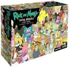 Rick and Morty : TOTAL RICKALL - Cooperative Card Game Board Game NEW