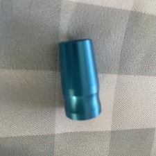 1ea Golf Iron Ferrule Metal Aluminum "Blue" 4.5g .355/370 Shafts, Made in USA