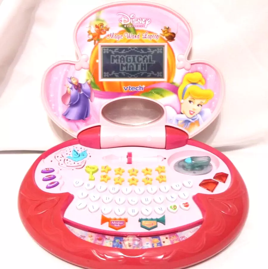 Vtech disney princess magic on sale wand laptop