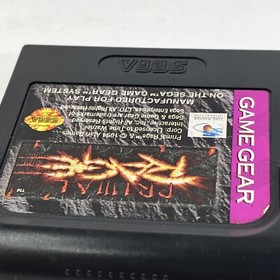 Primal Rage + Case Sega Game Gear 1995 Tested & Works Authentic GameGear