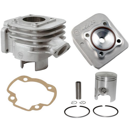 Kit Cylindre Piston Fonte P2r Qualité Bougie + cage MBK Nitro 50