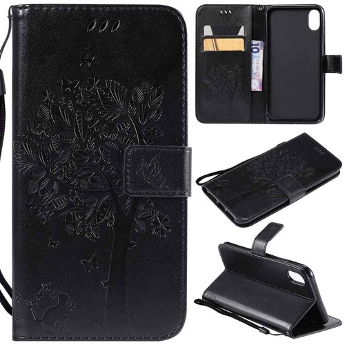 For iPhone 6 7 8 Plus XR XS Max Wallet Card Holder Flip Leather Phone Case Cover - Picture 39 of 40