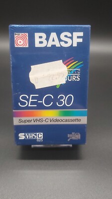 BASF SE-C 30 Super VHS SVHSC Sealed