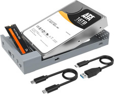 USB C Docking Station for M.2 Pcie Nvme  2.5 3.5 Inch SATA SSD/HDD with Offline