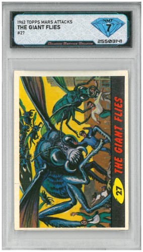 1962 Topps Mars Attacks #27 The Giant Flies — Raw