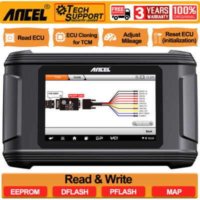 ANCEL EC500 Car TCM ECU Cloning Initialization Reset ECU Adjust Mileage Tool