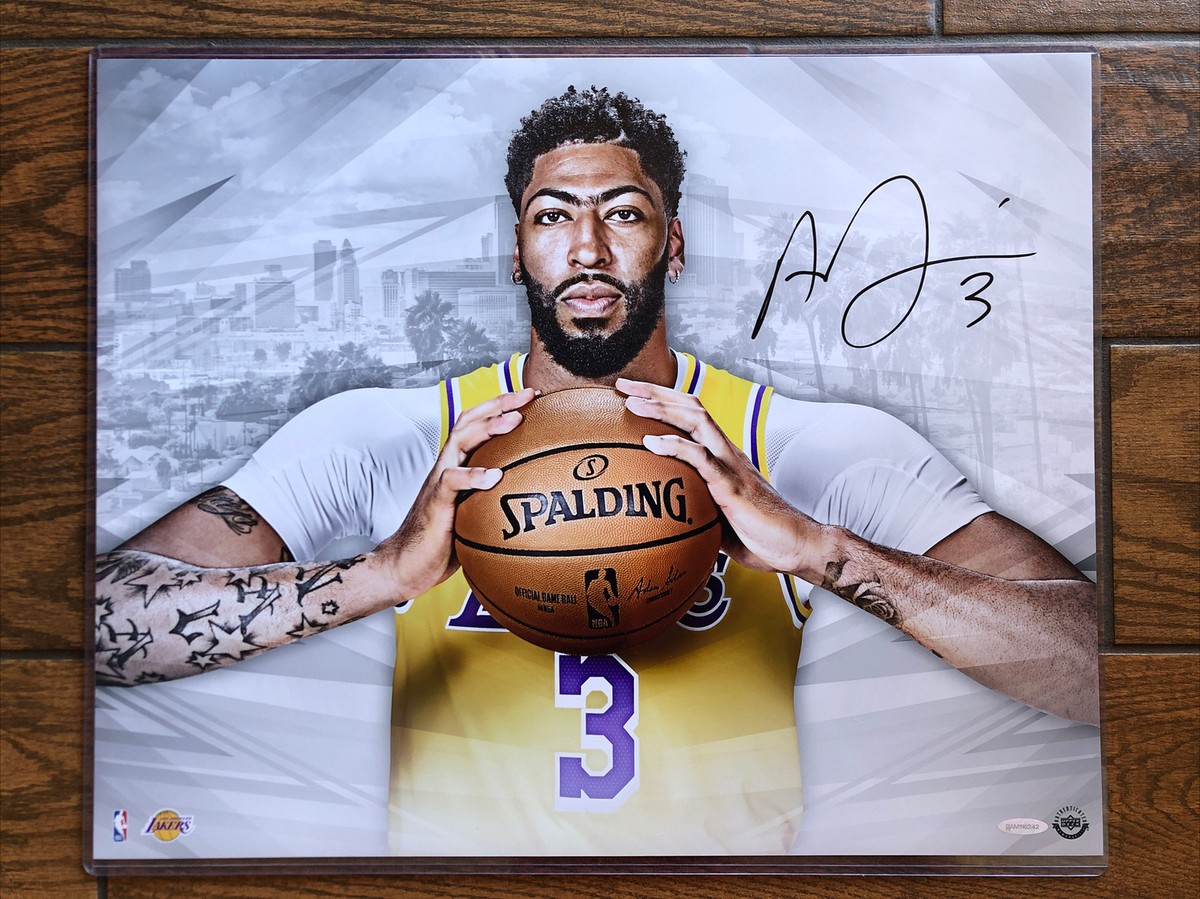 Anthony Davis Signed Autographed 16X20 Photo 