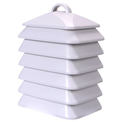 	AcuRite 06054M Temperature and Humidity Solar Radiation Shield  White	