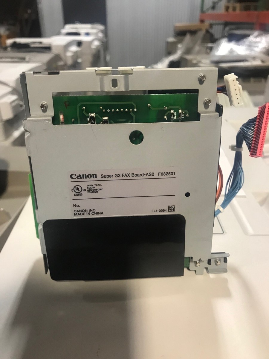 GENUINE CANON SUPER G3 FAX BOARD AS2 0166C007 | eBay
