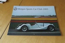 morgan cars calendar 2005 NEW