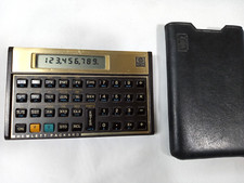 Hewlett Packard HP-12C Financial Calculator W/Case