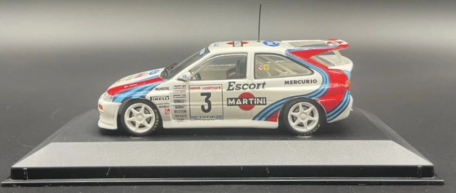 Minichamps 1/43 Ford Escort Martini 1st Mille Miglia 1995 Cunico 430958203 - Image 2 of 4