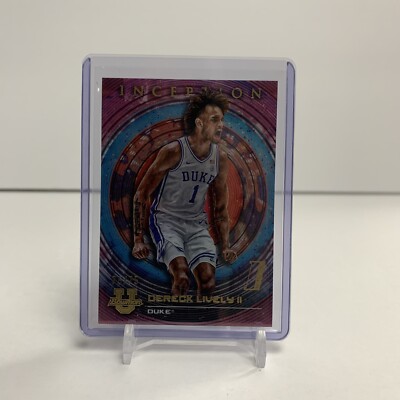 2022-23 Bowman U Inception FUCHSIA #18 Dereck Lively II 75/75 last on print