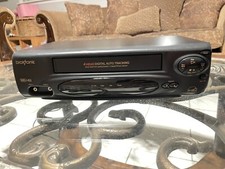 WORKING Broksonic VCR MODEL NO. VHSA-6741CTBE Series A - No Remote -No Cables
