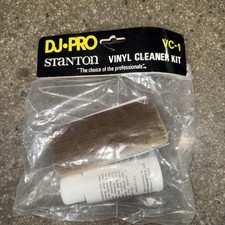 Vinyl Record Cleaning Kit Includes: Record Cleaner - Velvet Record Brush NOS