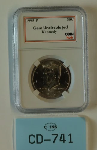 1995-P Kennedy Half Dollar — photo from the most recent tracked eBay sale