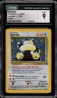 Pokemon Snorlax Jungle Unlimited Holo Rare #11 CGC 9 Mint