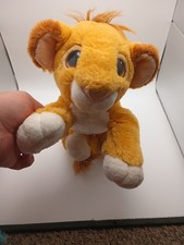 Vintage 1993 Disney The Lion King Floppy Simba Plush Mattel   Authentic Stuffed