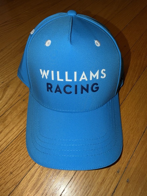 NEW Official 2024 Puma Williams Racing F1 Team Baseball Hat, Electric Blue