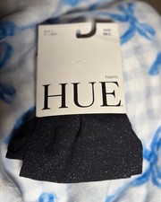 HUE M/L Glitter Tights Silver