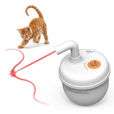 Automatic Cat Laser Toy - 360° Self-Balancing Laser with 3 Adjustable Speeds ...