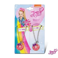 Best Friends Forever Necklaces Set of Two BFF Nickelodeon JoJo Siwa New