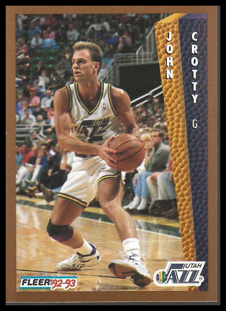 1992-93 Fleer #433 John Crotty
