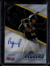 2021 Bowman's Best Liover Peguero Best of 2021 Autographs Refractor