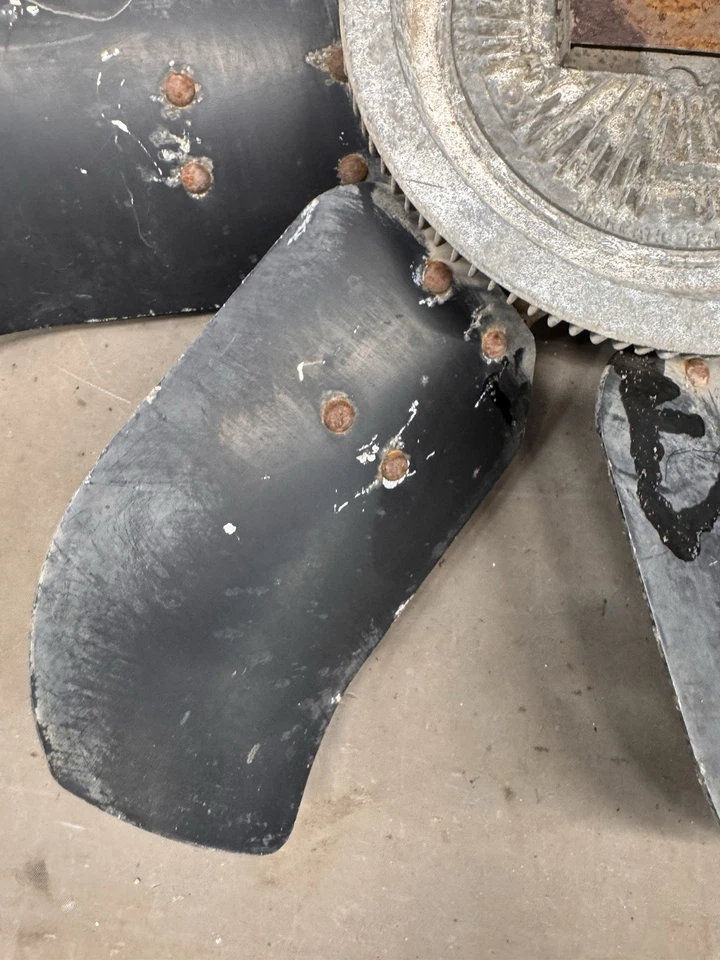 Ford Galaxie 390 428 429 FE 1969-1974 7 aspas ventilador aire acondicionado embrague Mercury fabricante de equipos originales Foto 2 de 4